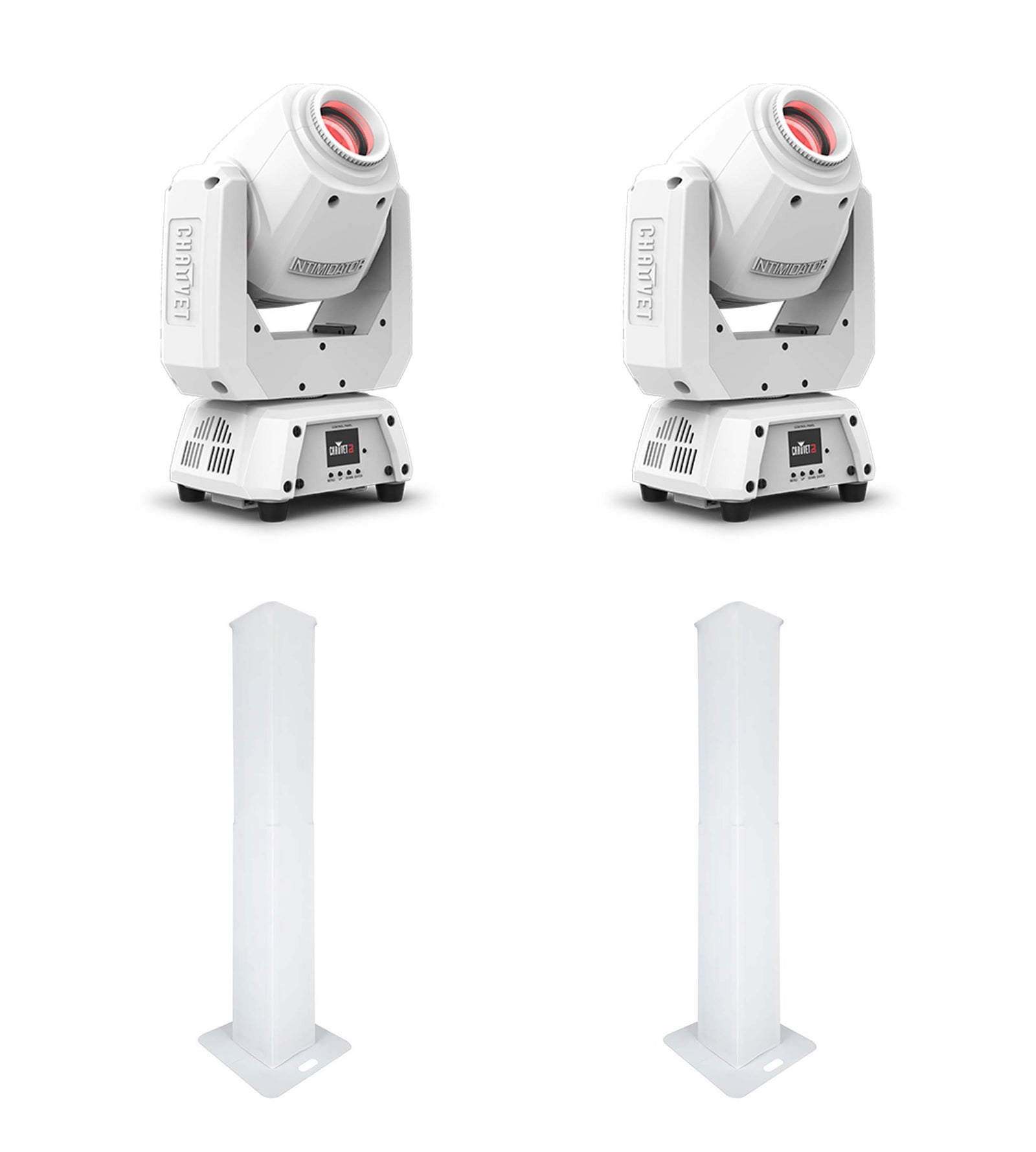 Chauvet DJ Intimidator Spot 260X 75W LED Moving Head Package with Lighting Stand - Hollywood DJ