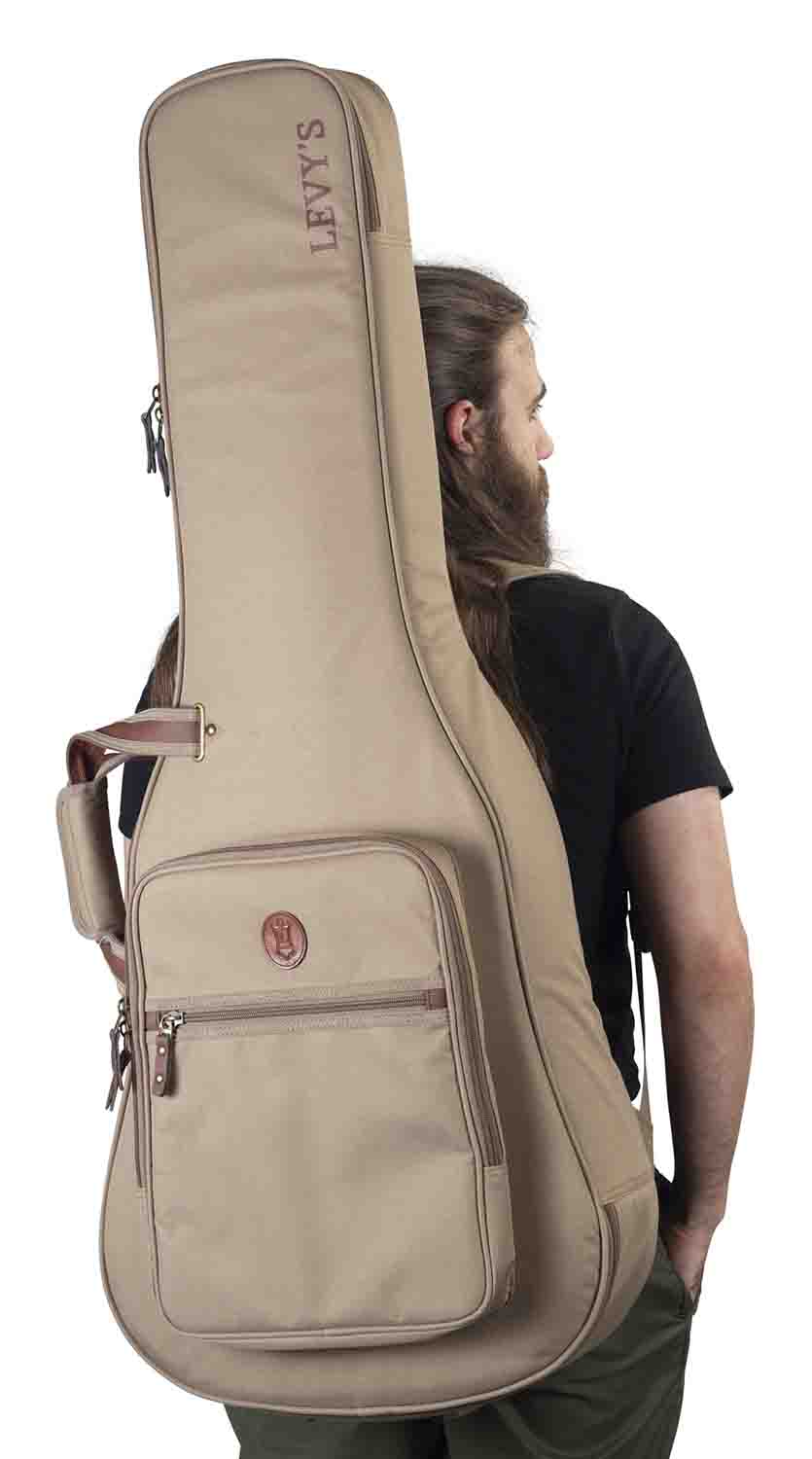 Levy's Leathers LVYCLASSICGB200 Deluxe Gig Bag for Classical Guitar - Hollywood DJ