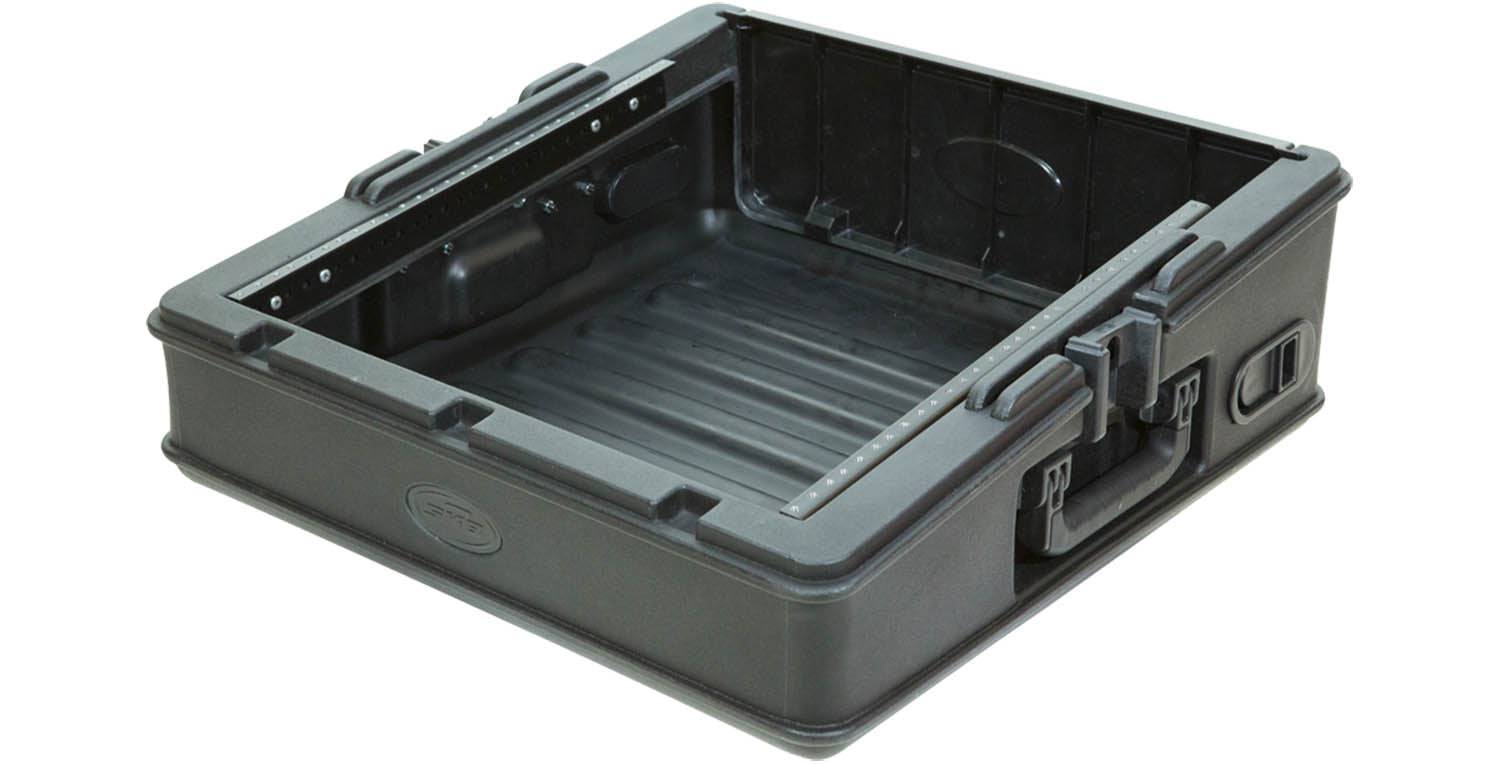 SKB Cases 1SKB-R100 Roto-Molded 10U Top Mixer Rack Case - Hollywood DJ