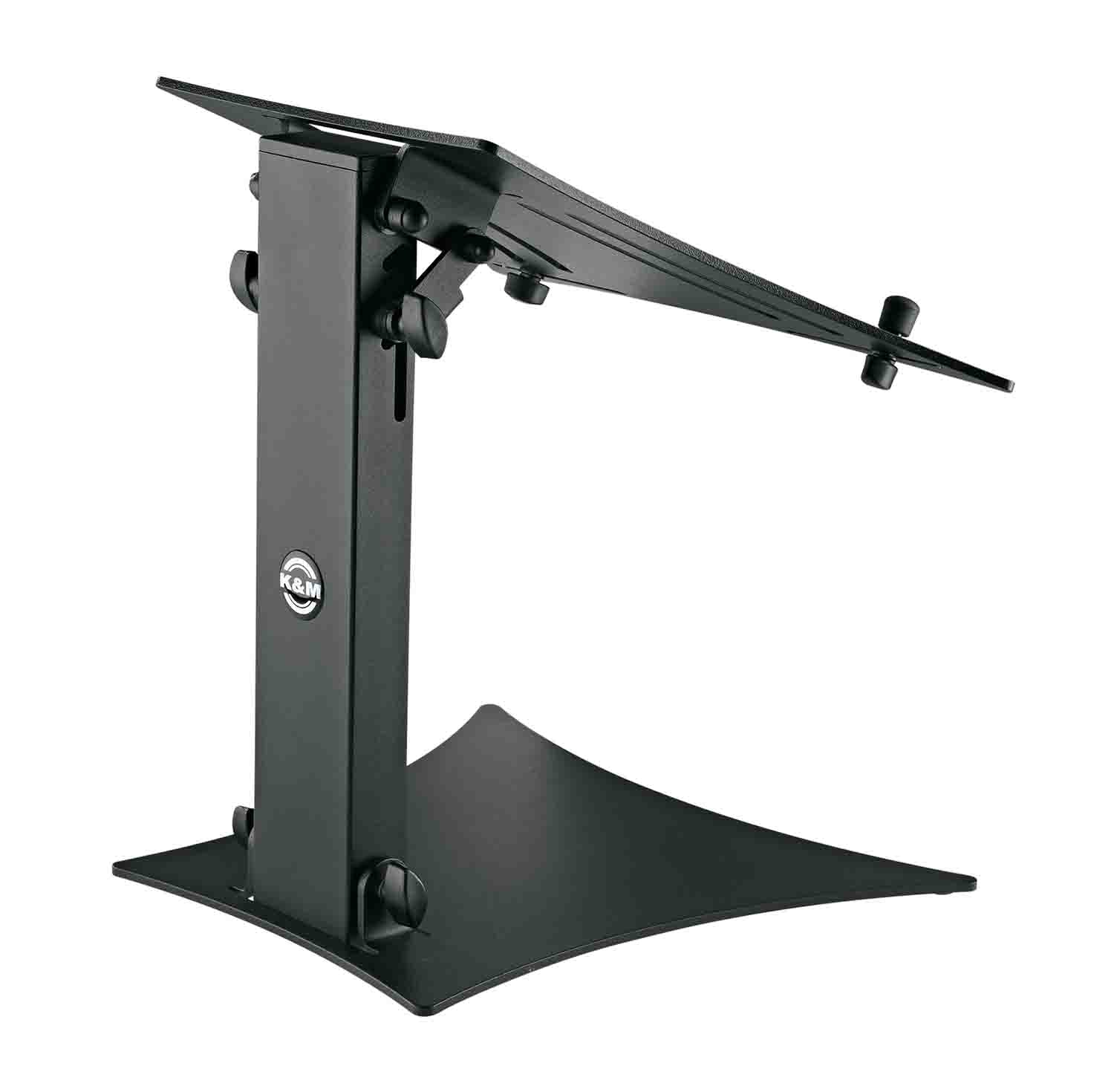 K&M Foldable Laptop Stand - Black K&M