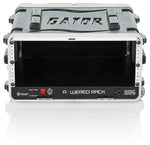 Gator Cases GRR-4PL-US Powered Rolling Molded 4U Rack Case - Hollywood DJ