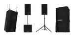QSC KW152 1000 Watts 15-Inch 2-Way Powered Loudspeaker - Hollywood DJ