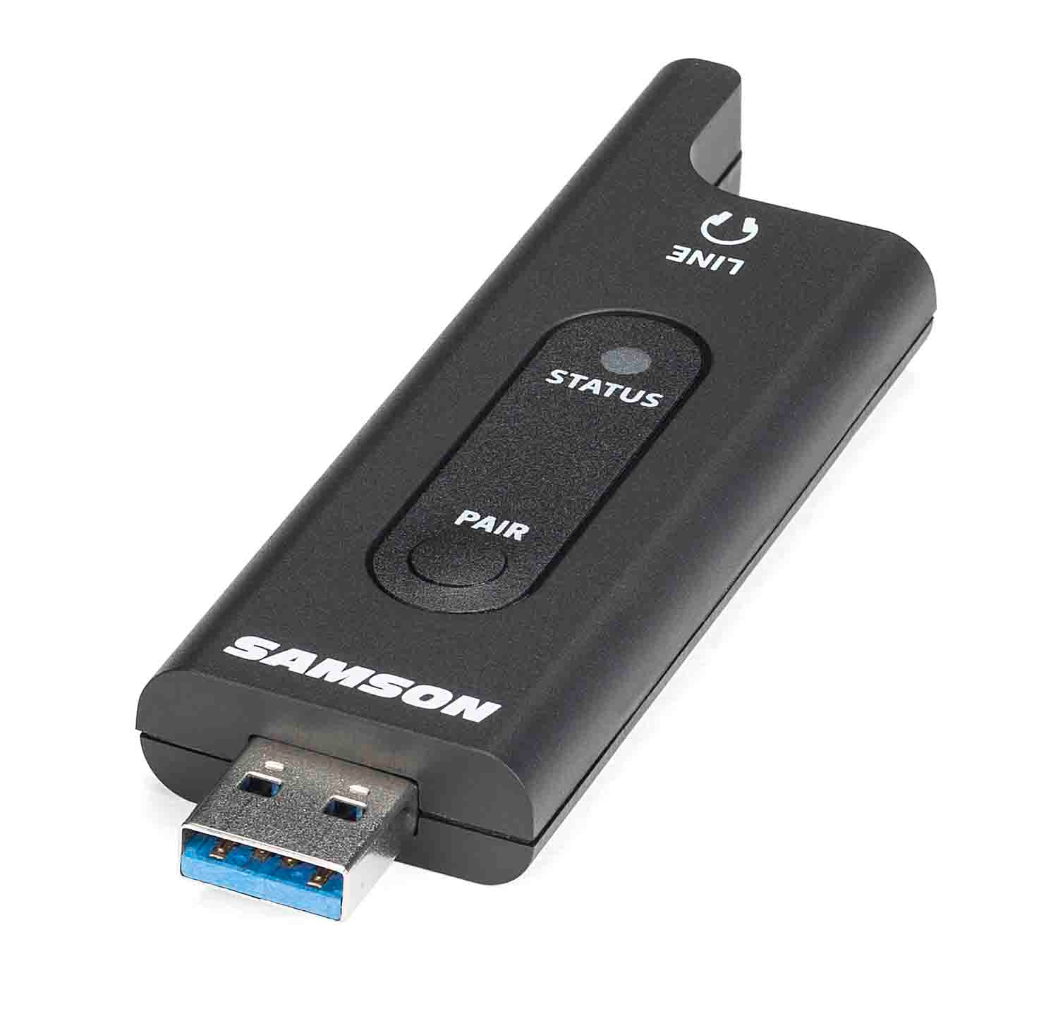 Samson SWXPD2BLM8, XPD2 Presentation USB Digital Wireless System - LM5 Lavalier Microphone - Hollywood DJ