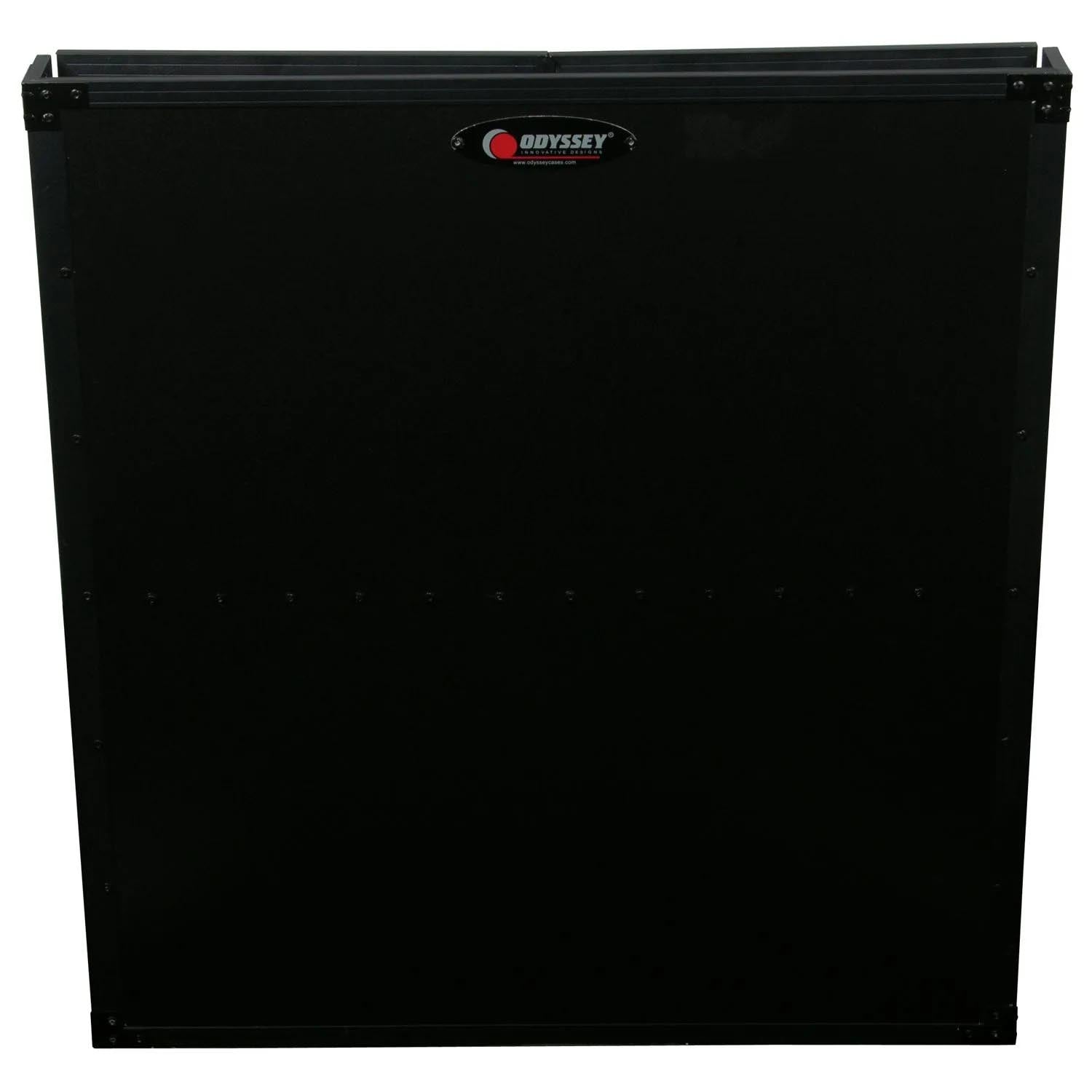 Odyssey FZF3336BL, DJ Fold-out Stand - 33″ Wide x 36″ Tall - Black - Hollywood DJ