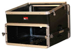 Gator Cases GRC-10X4, 10U Top and 4U Side ATA Molded PE Slant Top Console Rack - Hollywood DJ