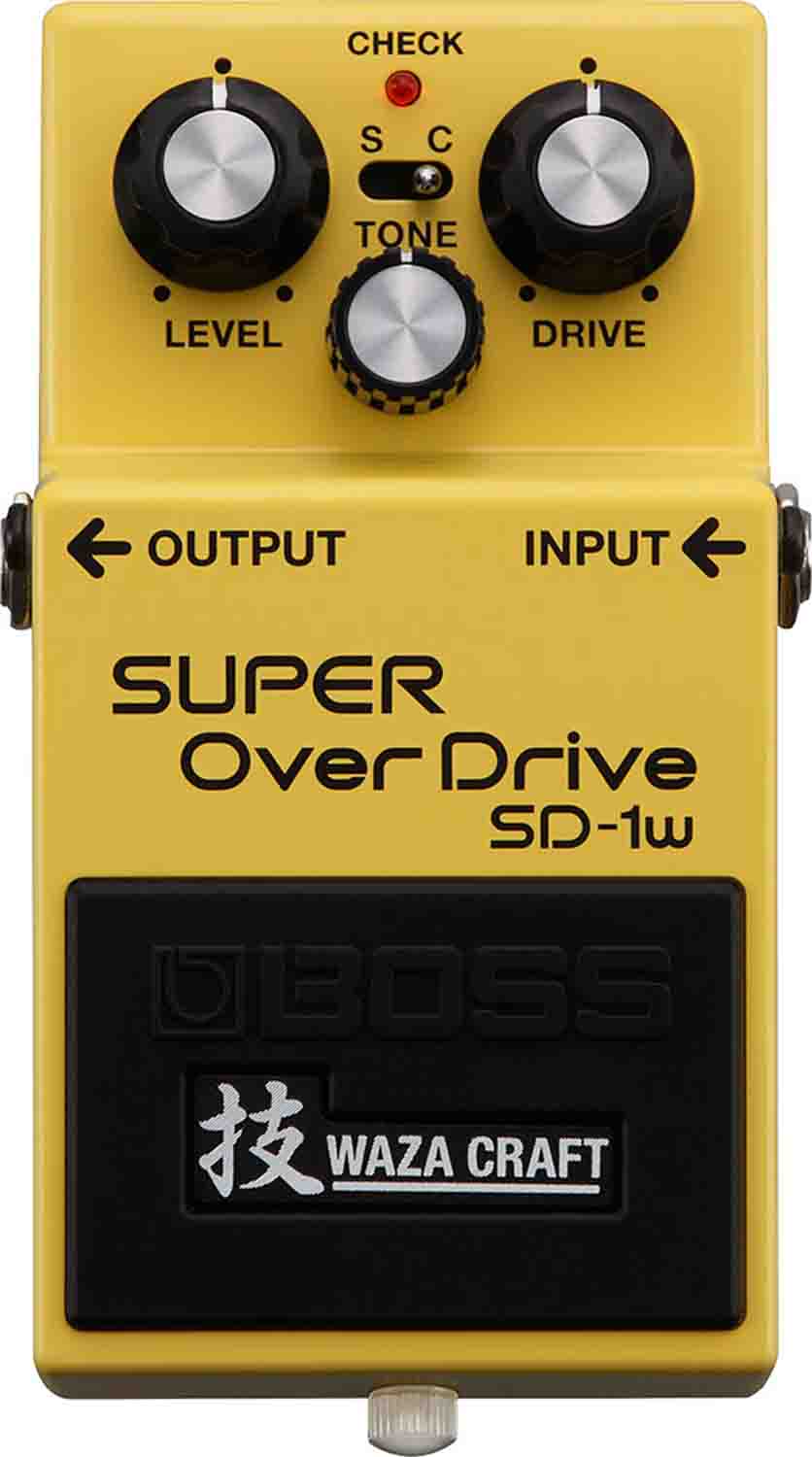 B-Stock: Boss SD-1W, Special Edition Waza Super Overdrive Pedal - Hollywood DJ
