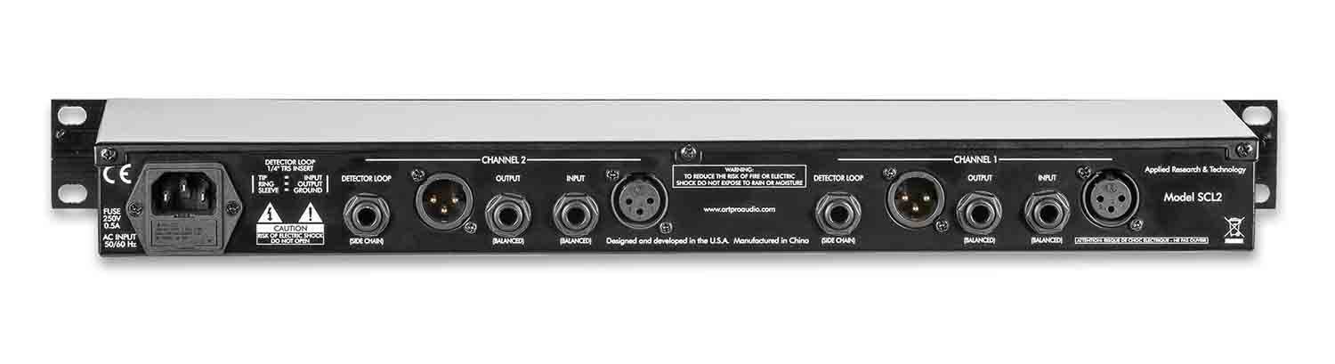 Art SCL2 Dual / Stereo Compressor / Limiter Expander with Gate - Hollywood DJ