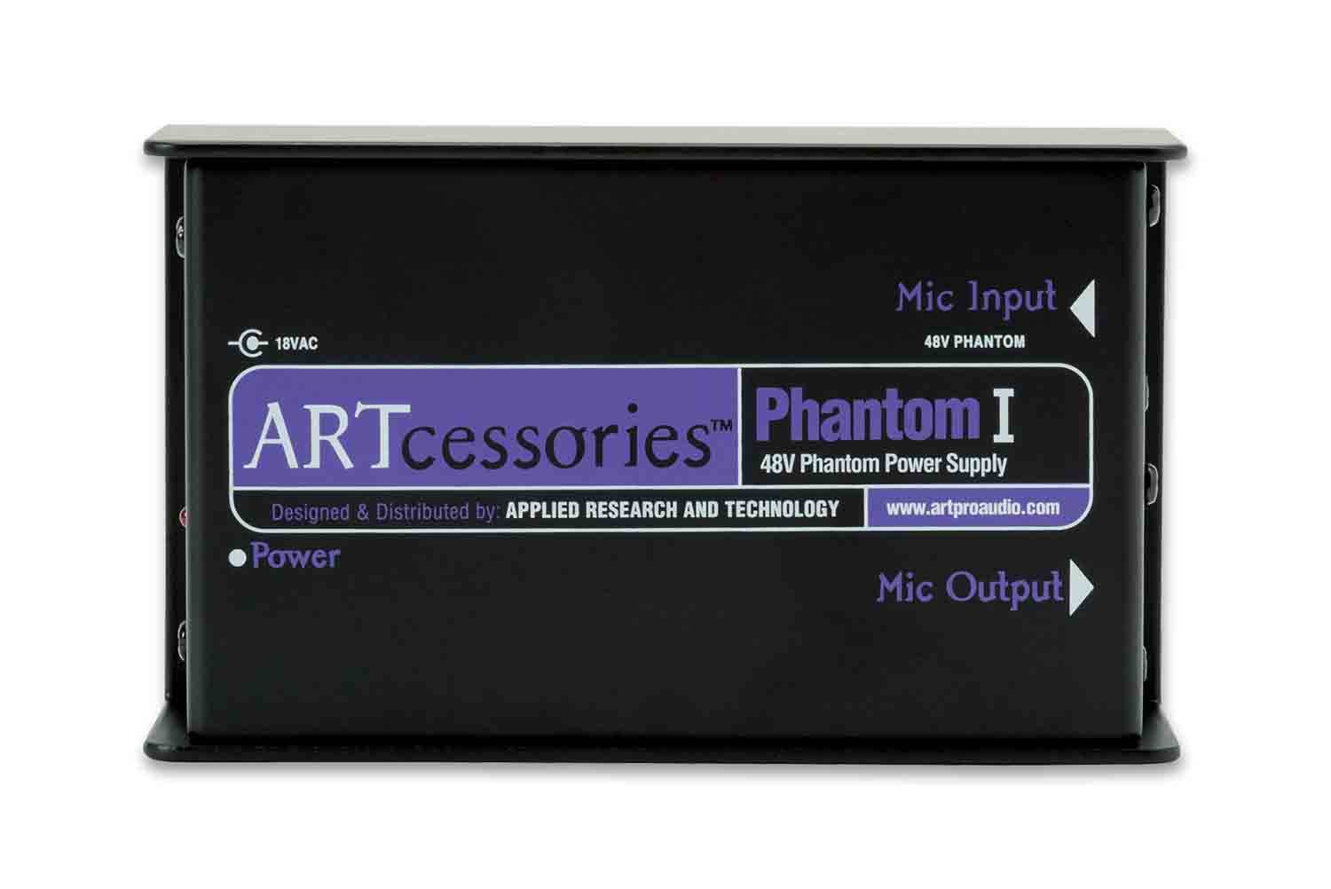Art Phantom I, 48V Phantom Power Supply - Hollywood DJ