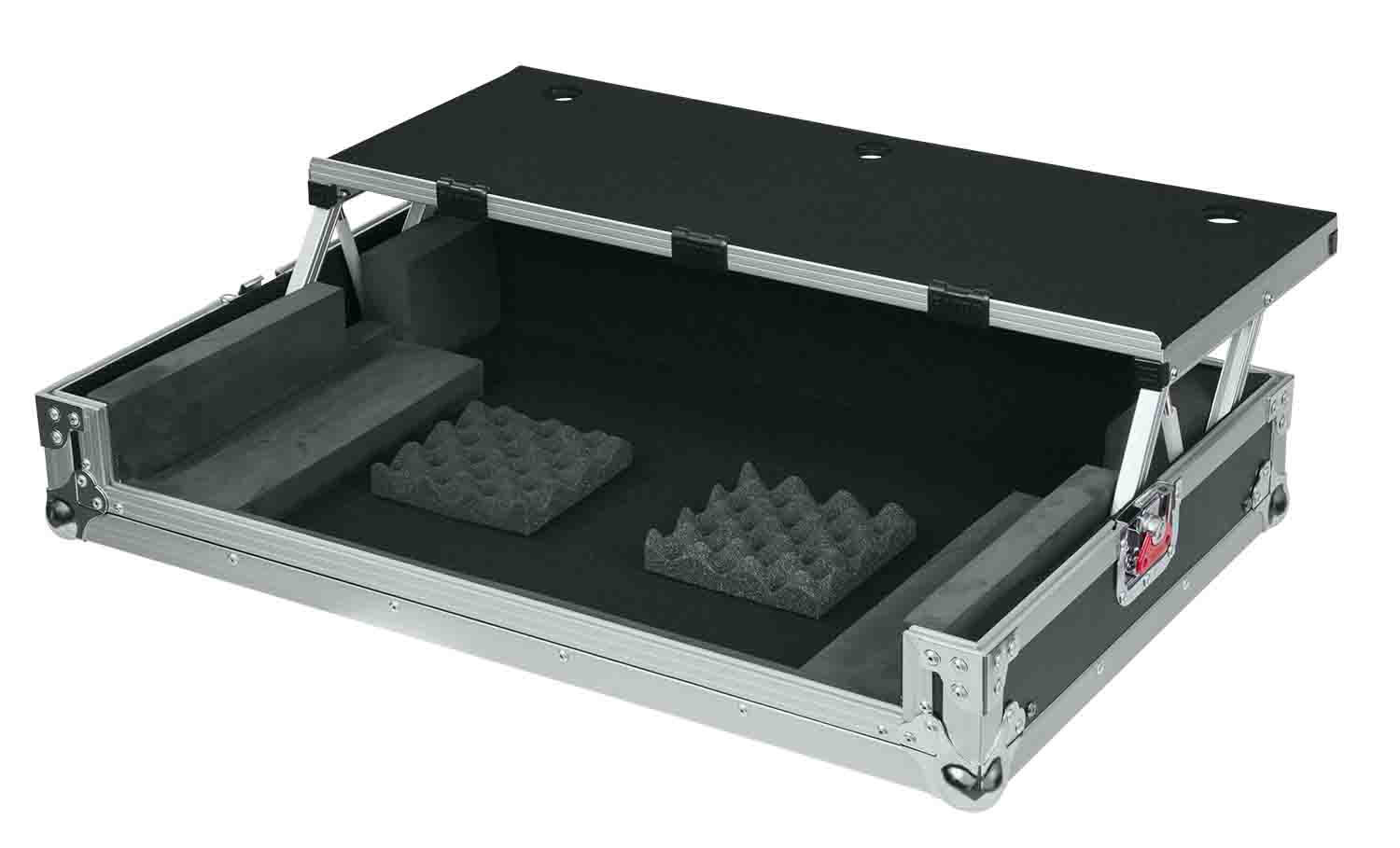 Gator Cases G-TOURDSPUNICNTLA Road Case for Large Sized DJ Controllers with Sliding Laptop Platform - Hollywood DJ