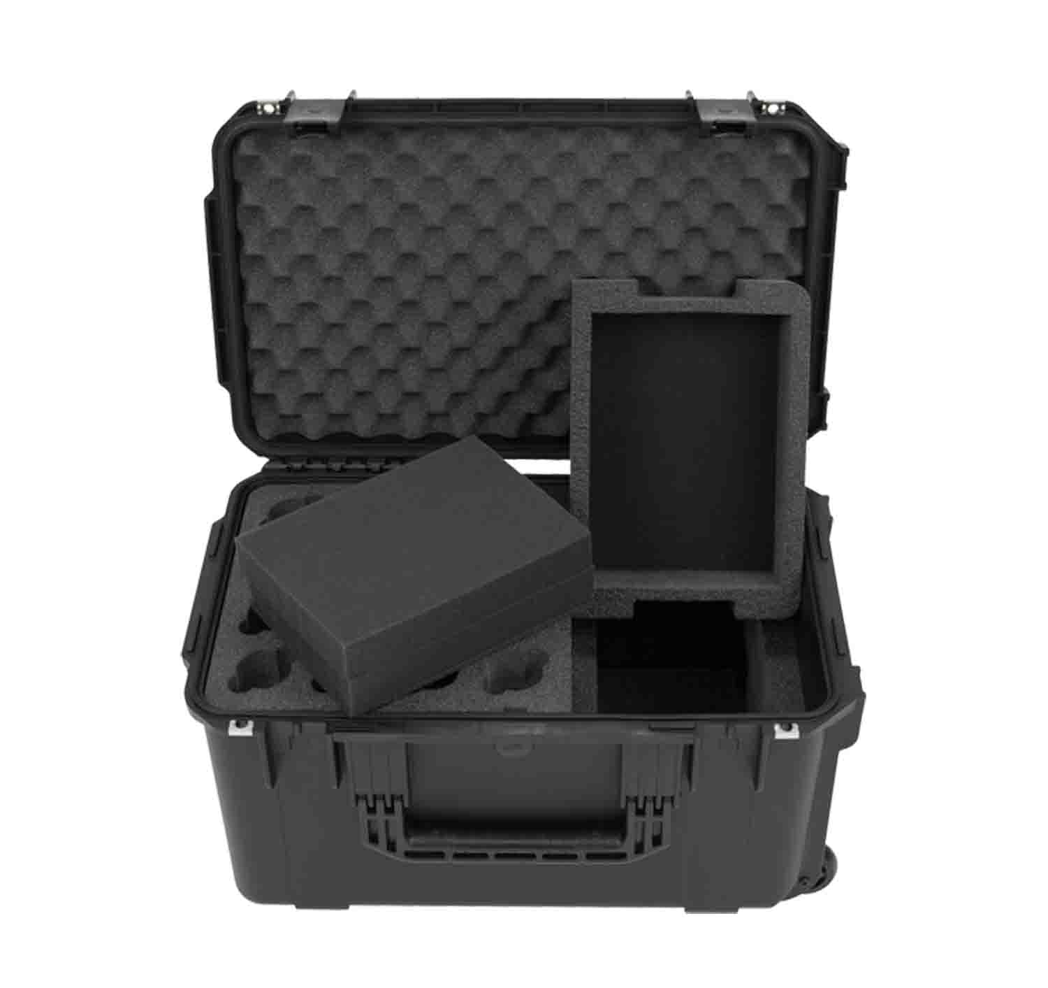 SKB Cases 3i-221312WMC iSeries Waterproof Case for 16 Wireless Microphones - Hollywood DJ