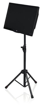 Gator GFWUTLMEDIATRAY1 Compact Adjustable Media Tray with Tripod Stand - Hollywood DJ