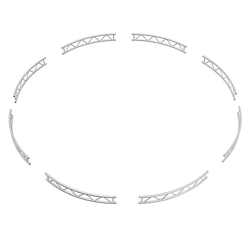 Global Truss IB-C6-V45-KIT, OD Vertical Circle - 19.68 ft - Hollywood DJ