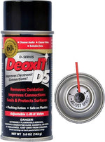 CAIG LABORATORIES DeoxIT D5S-6-LMH, Spray Contact Cleaner Low-Med-High Valve (142g, Pack of 12) CAIG Laboratories