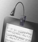 K&M 12242 FlexLight Music Stand - 2 LEDs, Black - Hollywood DJ