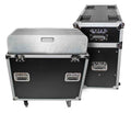 ProX XS-6XBP2424PACK Flight Road Case with 6 Pieces 24" x 24" Aluminium Base Plate - Package - Hollywood DJ