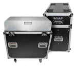 ProX XS-6XBP2424PACK Flight Road Case with 6 Pieces 24" x 24" Aluminium Base Plate - Package - Hollywood DJ