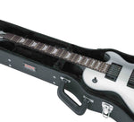 Gator Cases GW-LPS Deluxe Wood Case for Single-Cutaway Guitars - Black - Hollywood DJ