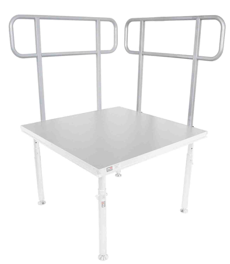 ProX XSQ-GR4FT Guardrail for StageQ and MK2 Stages - 4 Feet - Hollywood DJ