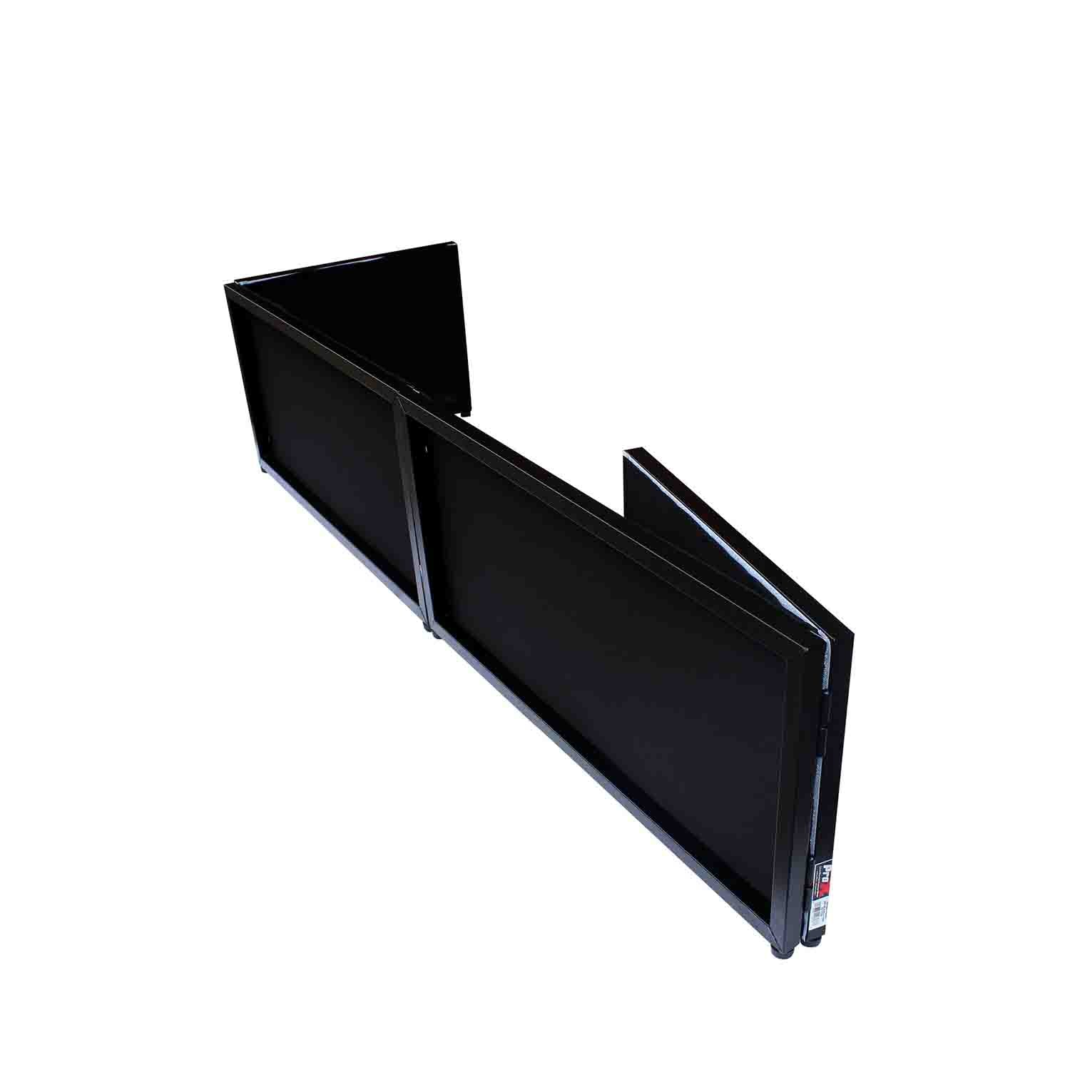 ProX XF-TTFB Tabletop DJ Facade with Black Frame - 6 Ft by ProX Cases
