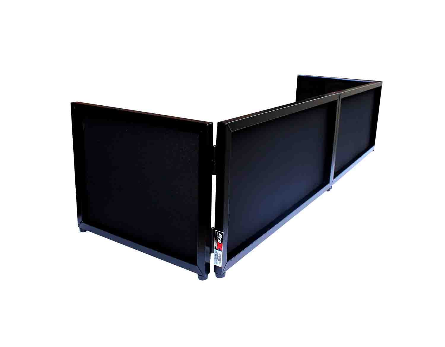 ProX XF-TTFB Tabletop DJ Facade with Black Frame - 6 Ft by ProX Cases