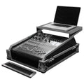 Odyssey FZGSMX1913 Universal 13U Rack Mountable Mixer Flight Case with Glide Platform - Hollywood DJ