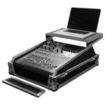 Odyssey FZGSMX1913 Universal 13U Rack Mountable Mixer Flight Case with Glide Platform - Hollywood DJ