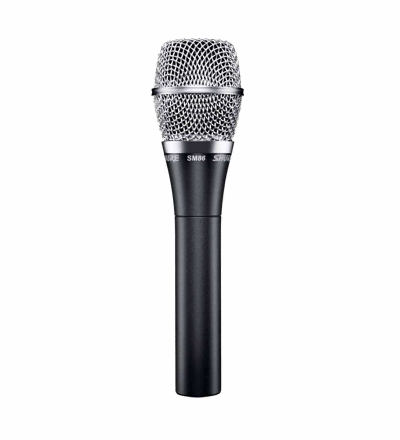 Shure SM86 Cardioid Condenser Handheld Vocal Microphone - Hollywood DJ