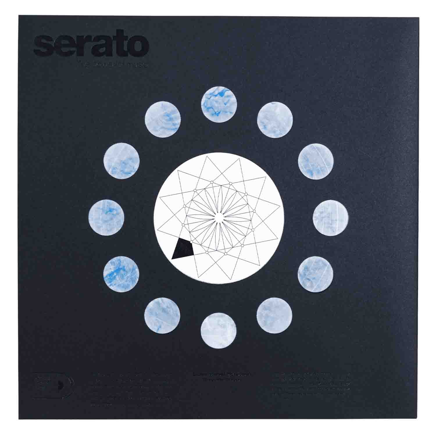 Serato SCV-SP-075-G3 12" Sacred Geometry III Control Vinyl - The Seed (Pair) - Hollywood DJ