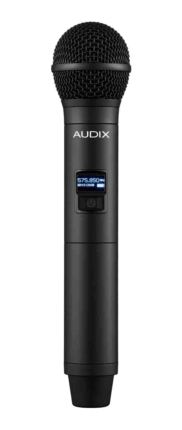 Audix ADX40 AP62OM2 Dual-Channel True Diversity Receiver with Two H60 OM2 Handheld Microphone Transmitters - Hollywood DJ