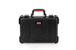 Gator Cases GTSA-MICW6 DJ Case for 6 Wireless Microphones with Battery Storage - Hollywood DJ