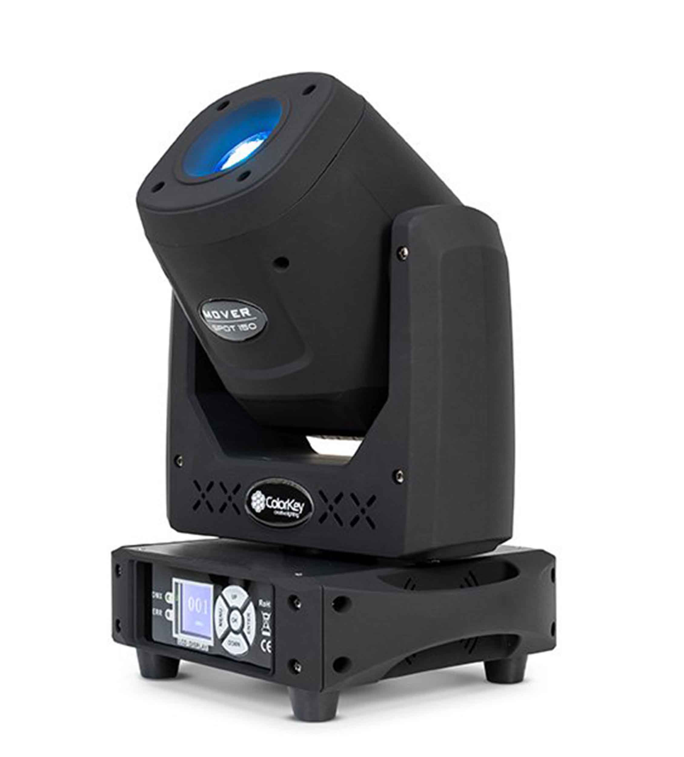 Colorkey CKU-5052 Mover Spot 150 LED Moving Head Fixture ColorKey