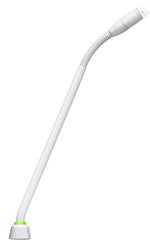 Shure MX410WLP Microflex 10" Modular Gooseneck Microphone - White - Hollywood DJ