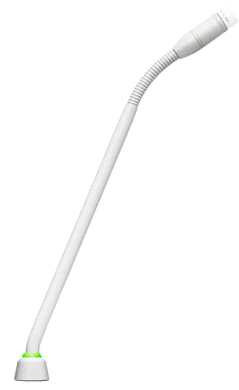 Shure MX410WLP Microflex 10" Modular Gooseneck Microphone - White - Hollywood DJ
