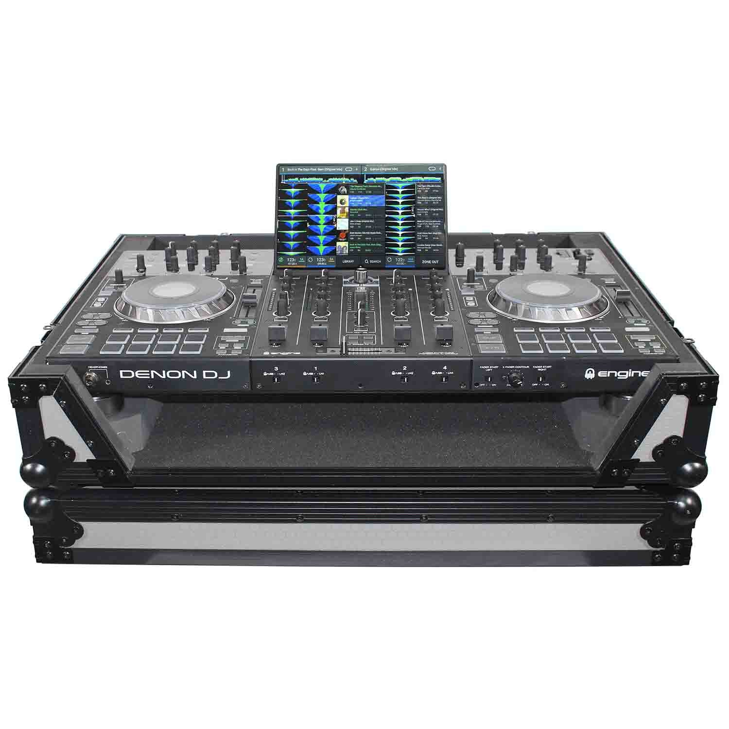 ProX XS-PRIME4 WGB DJ Flight Case for Denon Prime 4 Standalone DJ System with Wheels - Hollywood DJ