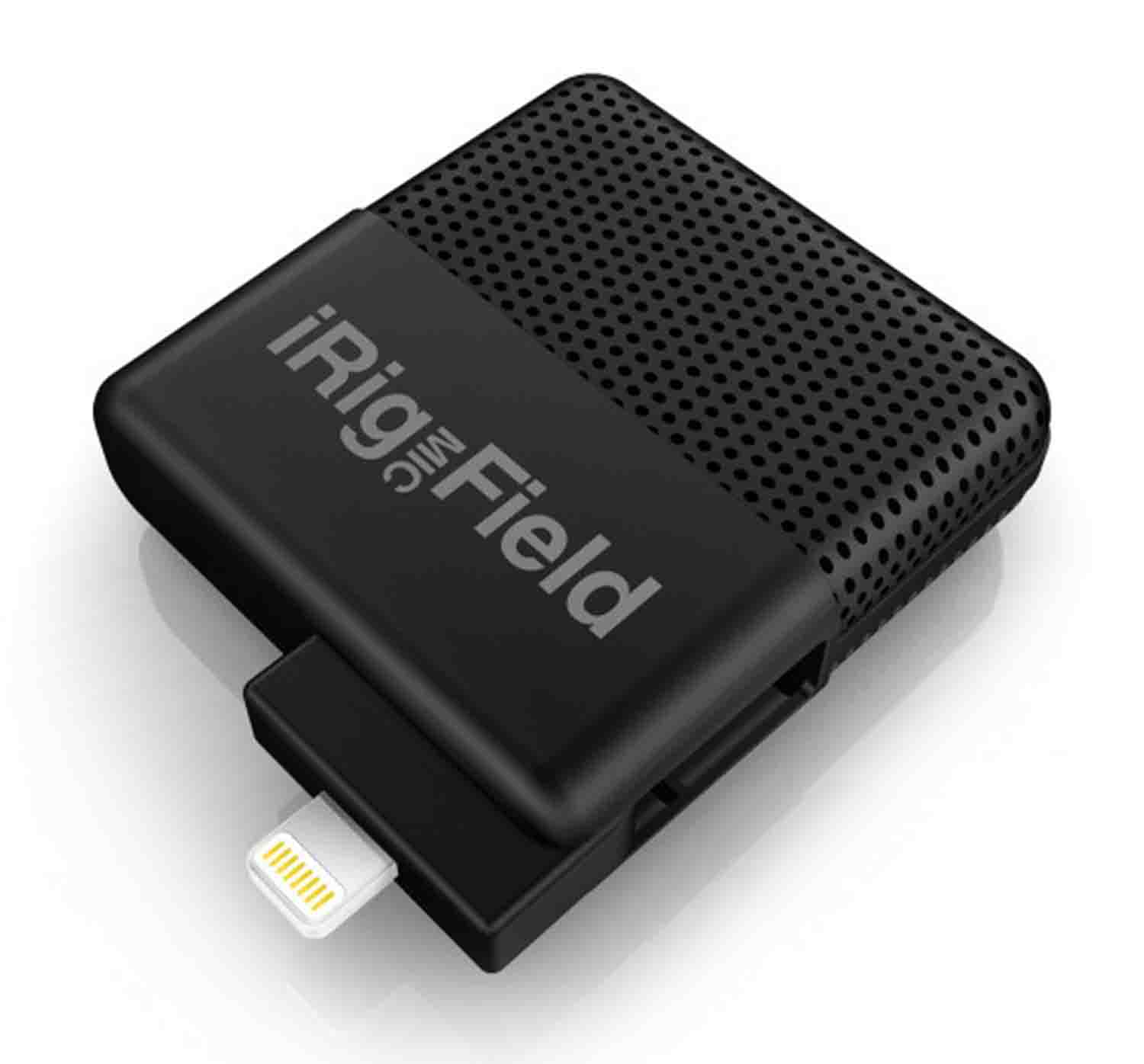 IK Multimedia iRig Mic Field Stereo Digital Field Recording iOS Microphone - Hollywood DJ