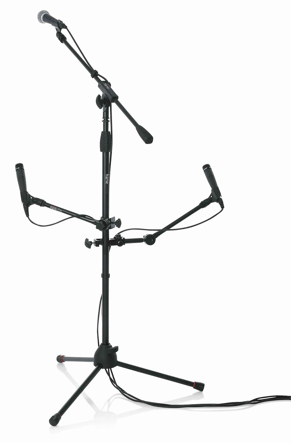 Gator Frameworks GFW-MIC-MULTIMOUNT Four Accessory Microphone Stand Mount - Hollywood DJ