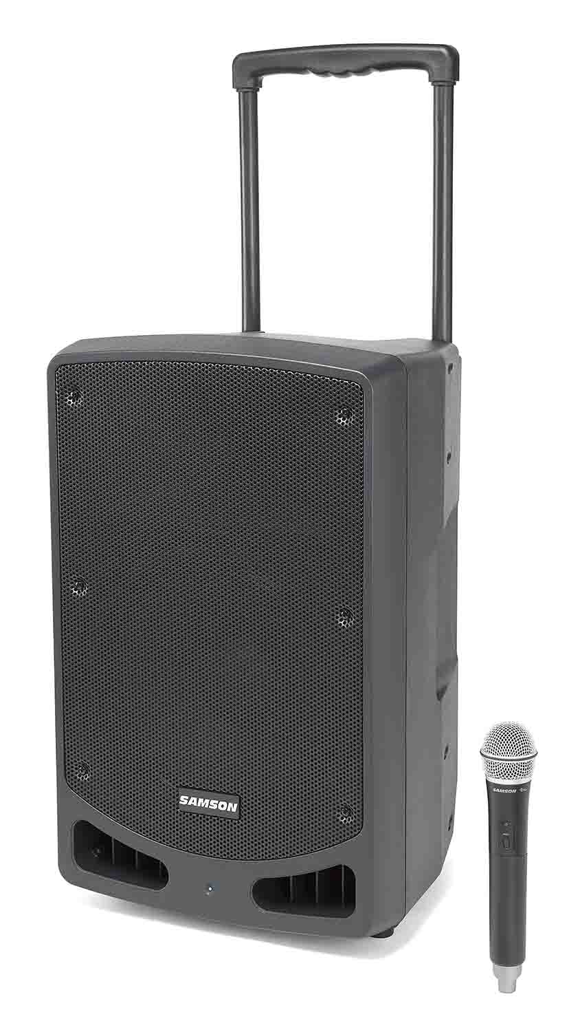 Samson Expedition XP312w D-band Rechargeable Portable PA with Handheld Wireless System and Bluetooth - Hollywood DJ
