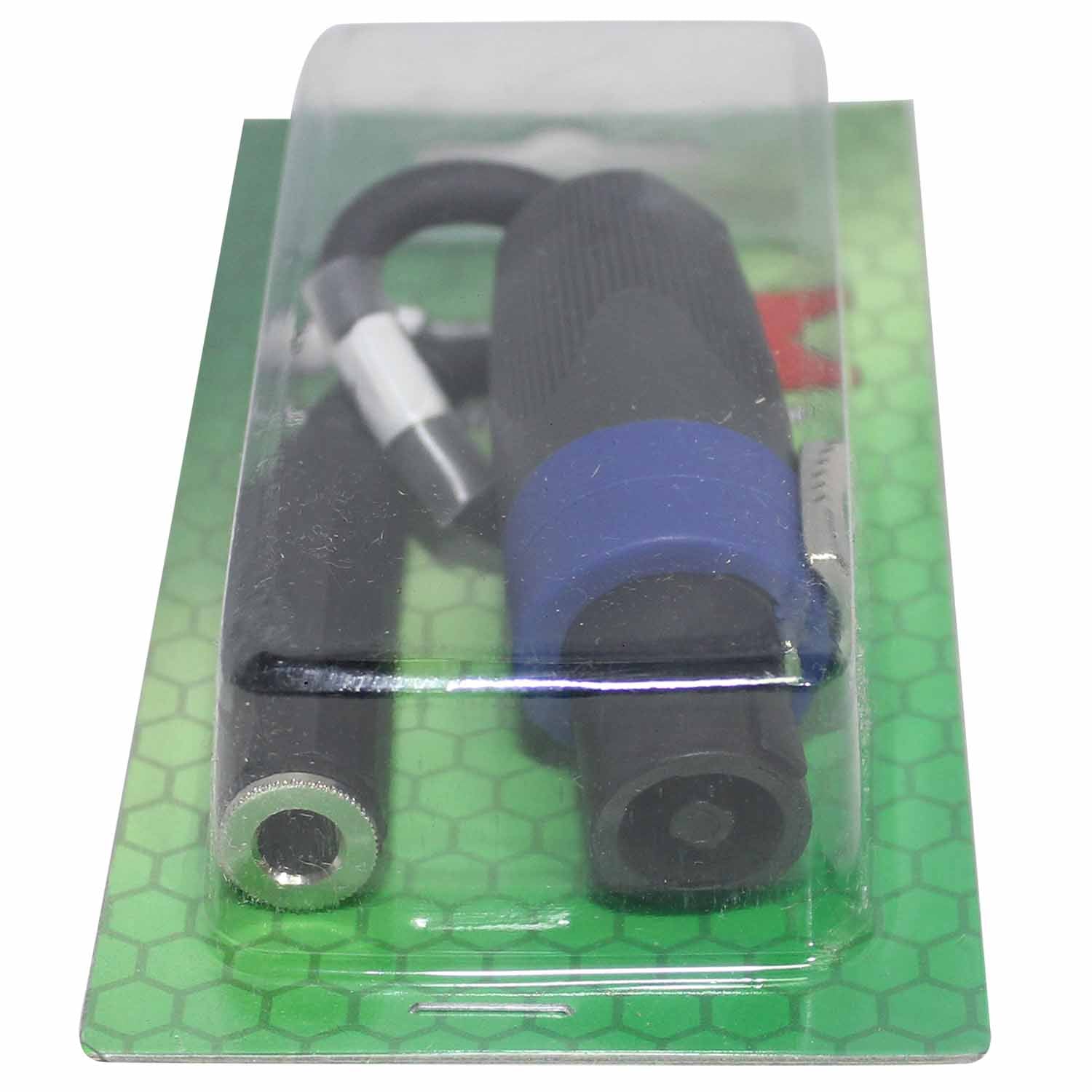ProX XC-SQF 6" Speaker Twist Connector Male to 1/4" TS-F Female High Performance Speaker Cable - Hollywood DJ