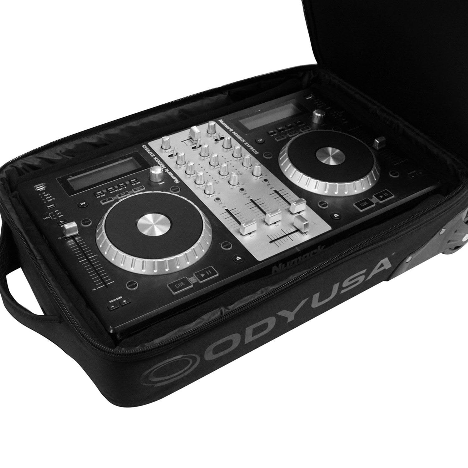 Odyssey BRXMK2CTRLW Remix MK2 Series Control DJ Gear Trolley Bag for Numark Mixstream Pro DJ Controller Odyssey