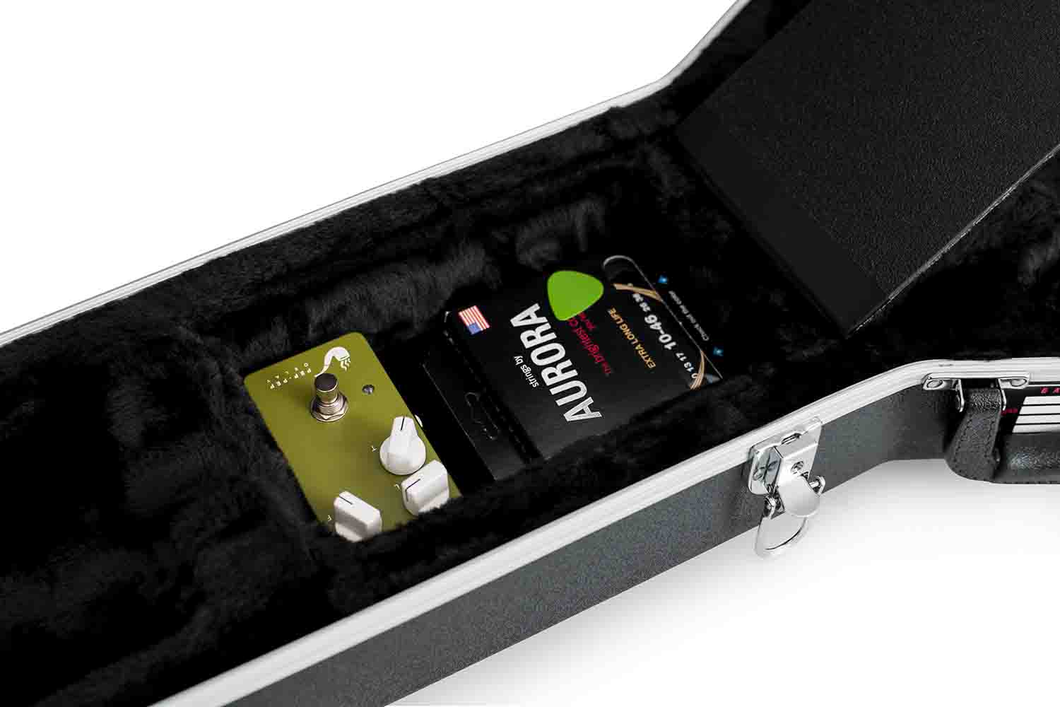 Gator Cases GC-SG Deluxe Molded Guitar Case for Solid-Body Electrics and Gibson SG Guitars - Hollywood DJ