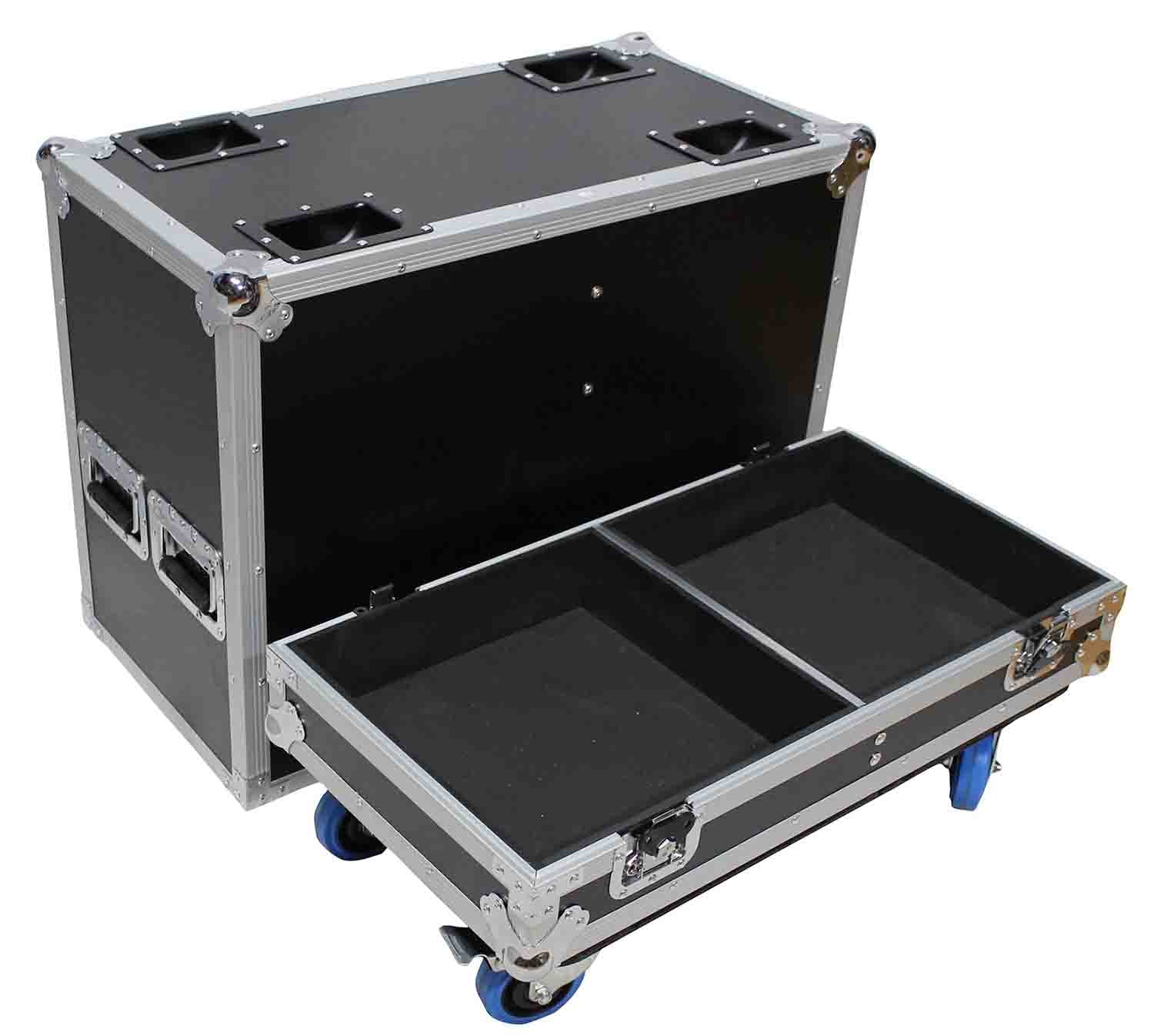 ProX XS-DAS-TOURCASE-12 Flight Case for Two 12-inch DAS Speakers - Hollywood DJ