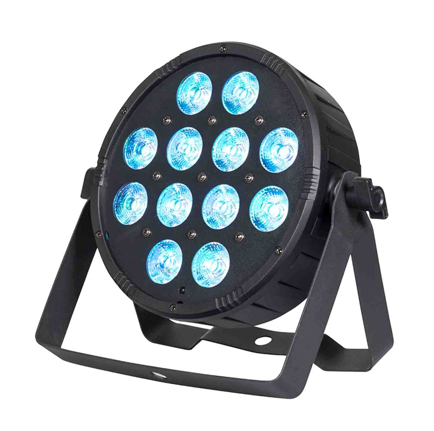 ColorKey CKU-2260 VividPar Hex 12, Hex-Colored RGBAW+UV LED Wash Light - Hollywood DJ