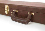 Gator Cases GW-ELECT-VIN Deluxe Wood Case for Electric Guitars  - Vintage Brown - Hollywood DJ