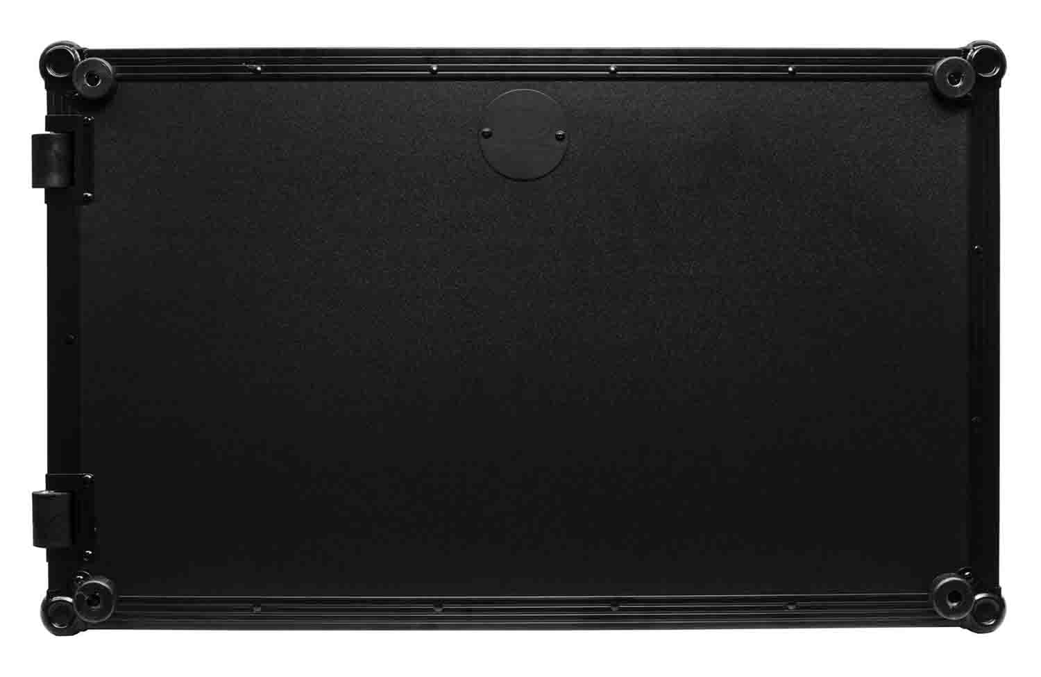 Odyssey FZGSDDJREV7WBL Glide Style Flight Case for Pioneer DDJ-REV7 Controller with Wheels and Laptop Platform - Black - Hollywood DJ