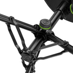 Gravity GFDSEAT1 Round Musicians Stool Foldable, Adjustable Height - Hollywood DJ