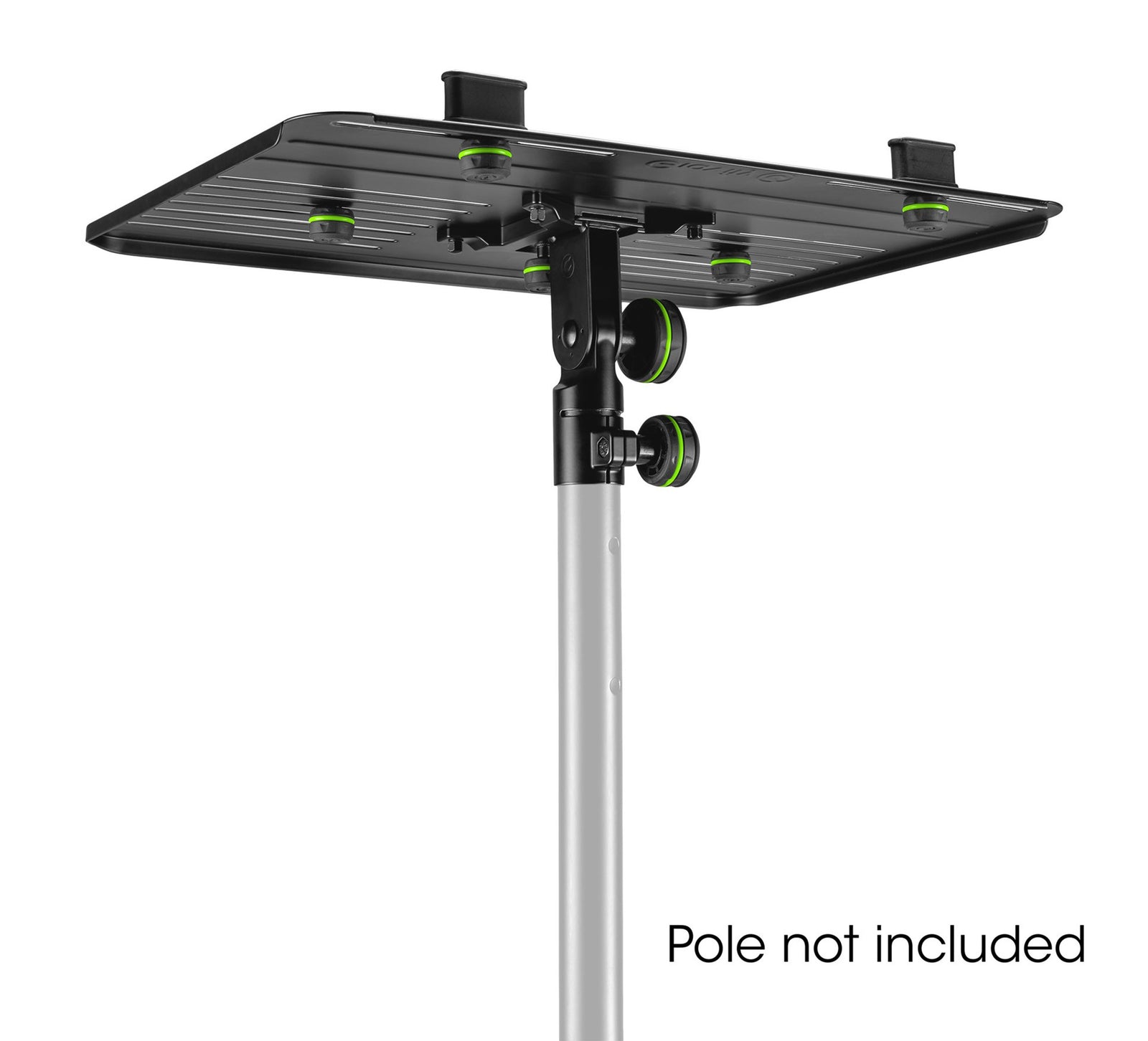 Gravity LTS TRAY 1, Laptop Tray with Adjustable Holding Pins - Hollywood DJ