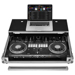 Odyssey FZGSDDJREV7W Glide Style Flight Case for Pioneer DDJ-REV7 Controller with Wheels and Laptop Platform - Hollywood DJ
