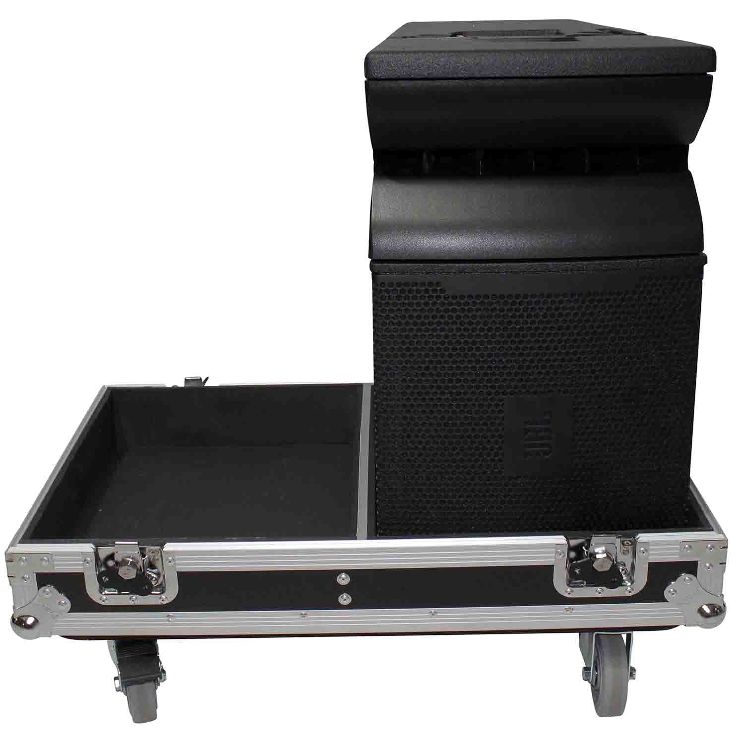ProX X-JBL-VRX932LAP Fight Case for 2 JBL VRX932LAP Line Array Speakers with 4-inch Casters - Hollywood DJ