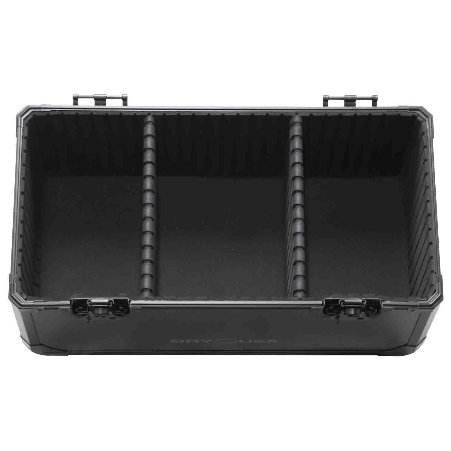 Odyssey K7120BL Black KROM Record / Utility Case for 120 7″ Vinyl Records - Hollywood DJ