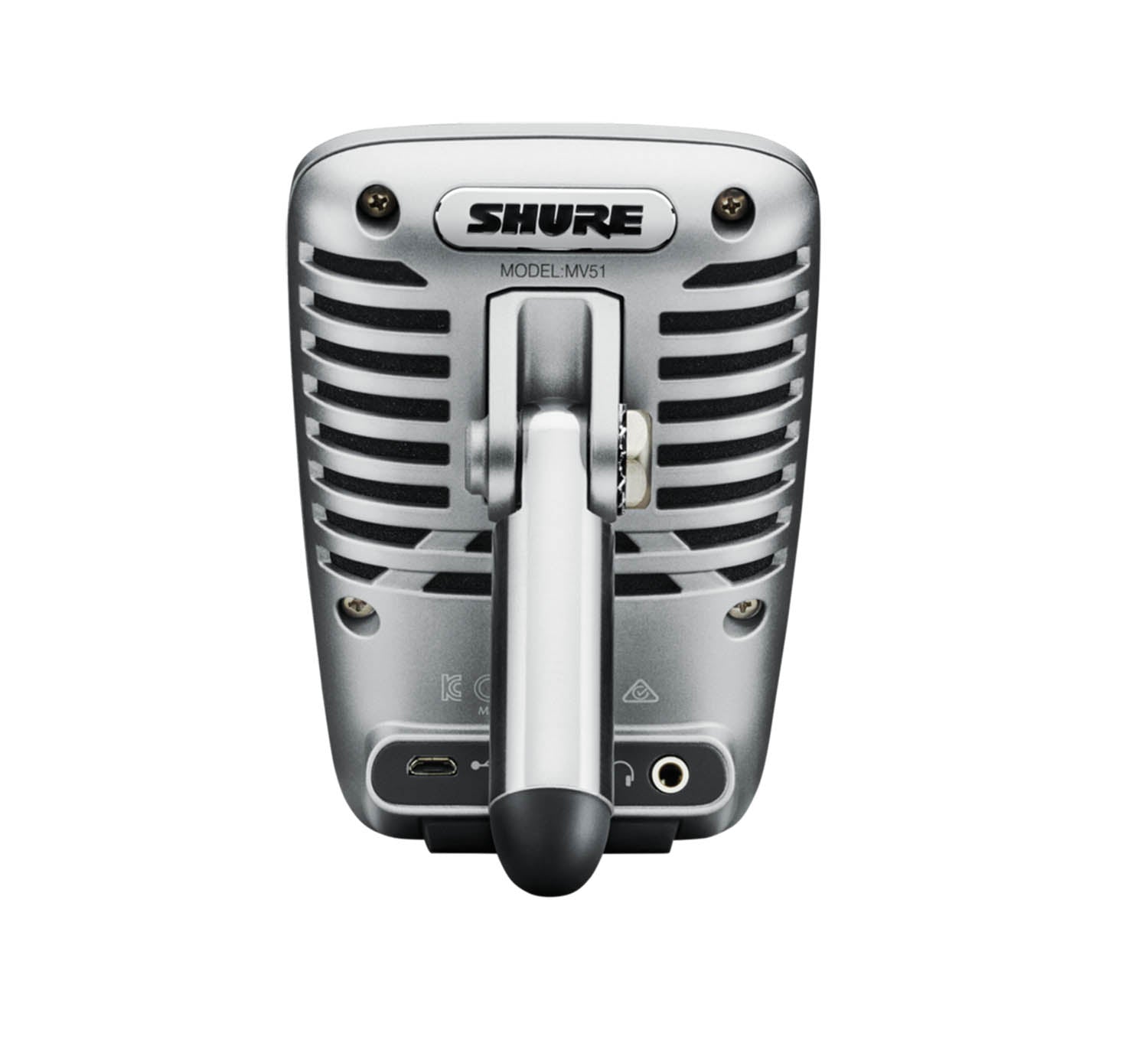 Shure MV51 Digital Condenser Microphone with Large-Diaphragm - Hollywood DJ